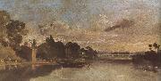 J.M.W. Turner The Thames near Waton Bridges France oil painting artist